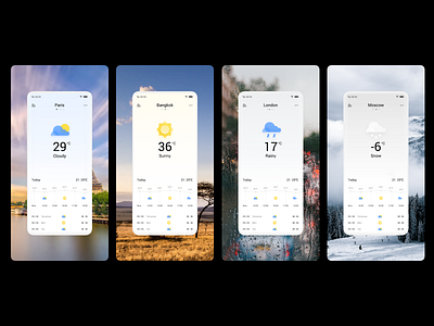 Weather App Concept