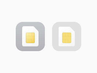 SIM Card icon