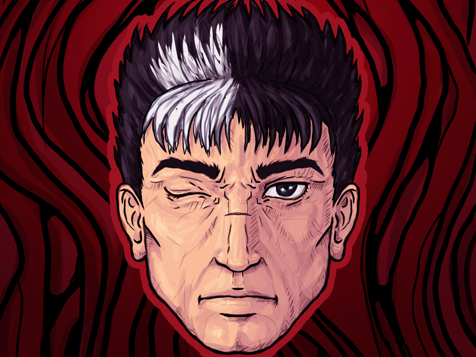 Guts Berserk By Massinissa Stoutah On Dribbble