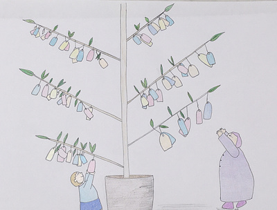 Tanabata illustration illustrator