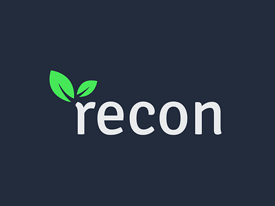 Recon Logo blockchain energy recon