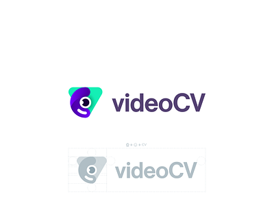 VideoCV logo and design guide branding cvi icon logo styleguide