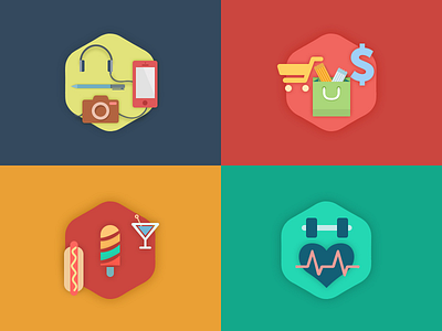 Juicy Dash android app color freebie green icons ios iphone psd red