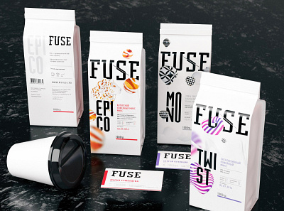 Fuse Coffee 3d 3dart 3dsmax art brand design branding cg coffee design disc fuse illustration illustrator lion logo packaging render