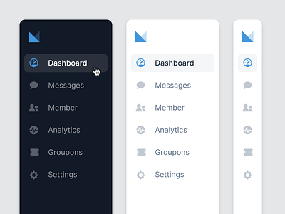 Dashboard Sidebar Navigation