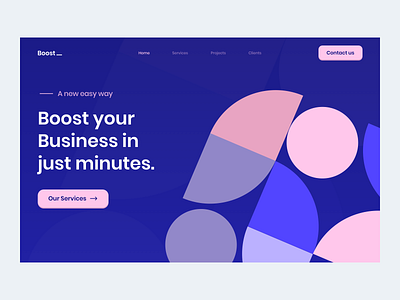 Boost - Landing Page