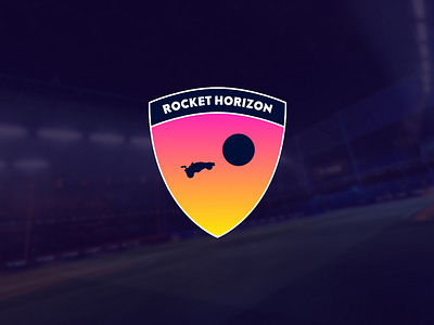 Rocket Horizon Badge horizon logo rocketleague
