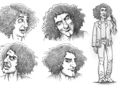 Character Design (Abbie Hoffman) - Chicago 10 feature film animatic storyboard animation storyboard comic storyboard digital storyboard disney storyboard freelance storyboard artist movie storyboard storyboard storyboard artist storyboard creator storyboard design storyboard film storyboard illustrator storyboard maker storyboard online storyboard website storyboarding video storyboard