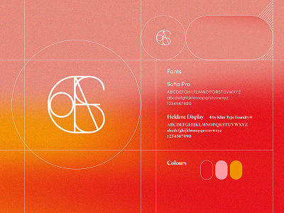 Personal Branding branding design illustration logo monogram personal typography vibrant