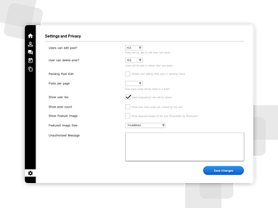 Daily Challenge 7 daily 100 challenge dailyui dashboard day7 privacy security ui