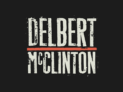 Delbert McClinton Logo branding delbert logo mcclinton music rock and roll texas