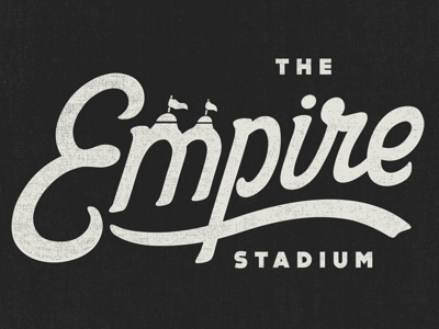 Wembley Stadium typography