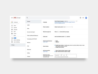 30 Days of Art: (15) Gmail Vertical Tab Navigation