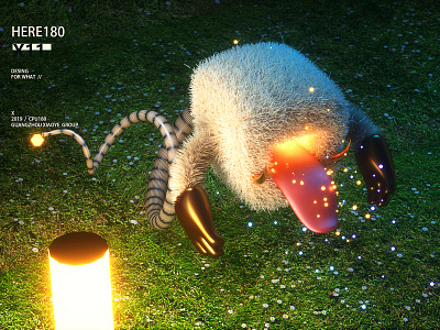 Night light 3d 3d animation character cinema 4d courses oc octane octanerender render selfdriving