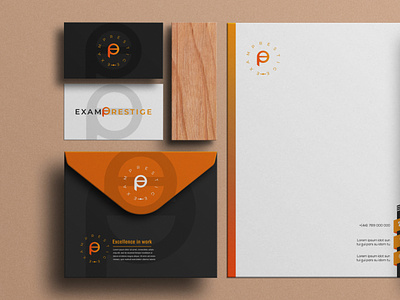 Examprestige - Logo Design adobe photoshop branding design logo minimalist trend vector