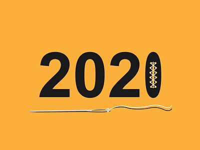 Let’s call it a year. 2020 2021 design new year