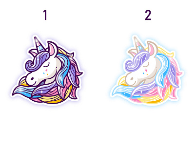 unicorn branding cartoon character cute design fun illustration logo logo design lovely mascot vector