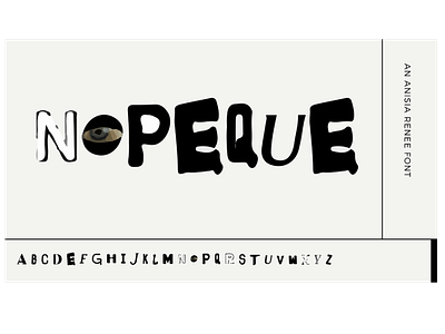 Nopeque | Font Development font typography
