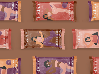 Halsa Granola Bars | Product Design