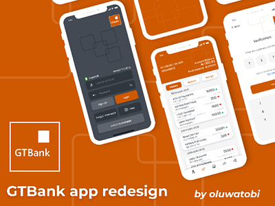 Gtbank App Redesign