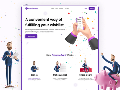 PromiseCard Home Page
