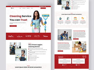 Cleaning Service Website