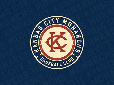 Kansas City Monarchs Baseball Club Branding baseball branding crown kansas city kc logo monarchs negro leagues rebrand