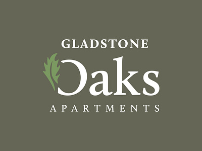 Gladstone Oaks Apartments Logo