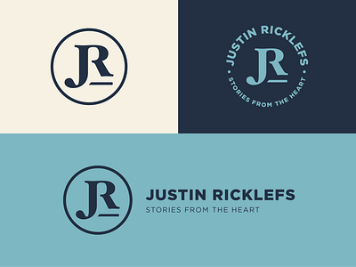 Justin Ricklefs Personal Logo branding jr logo mark personal