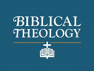 Biblical Theology bible biblical theology church cross logo preaching theology