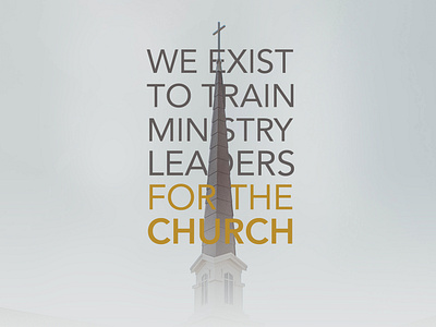 For the Church Steeple church for the church pastor steeple typography