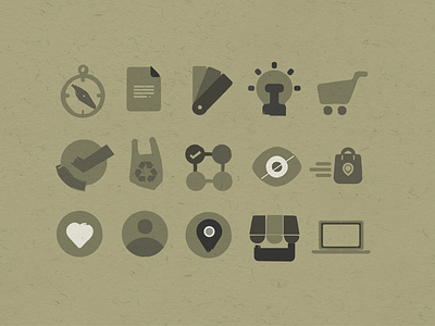 Icons shopping design icon vector