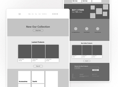 Bcan | Wireframe Site balsamiq creative design figma inspiration inspire interface landing page showcase ui ui ux ui design uidesign web web design webdesign website wireframe wireframing xd