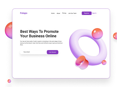 Folapo Website 3d app branding color creative design digital figma graphic design inspiration inspire ui ui design uidesign user ux web webapp webdesign website