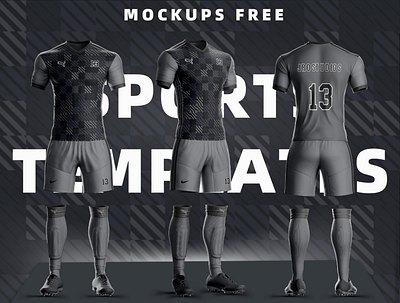 Goal Soccer Uniform Template 10