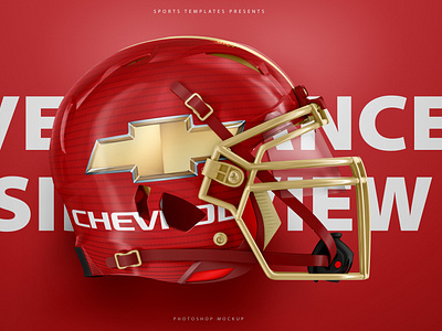 Helmet Mockup Design 1