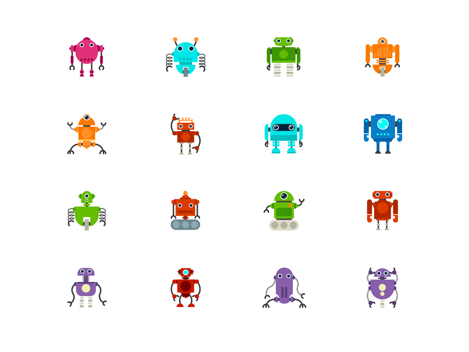 Robot icon by Tandy on Dribbble