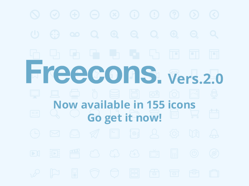Freecons V2 (Freebie) icons free icons iconset curve icons freecons freecons v2