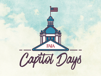 Capitol Days 2016 Logo capitol florida illustration logo