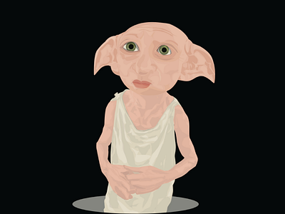 Dobby, free elf digital art dobby harry potter illustration