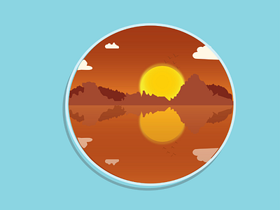 Morning Sun illustration illustration graphicdesign