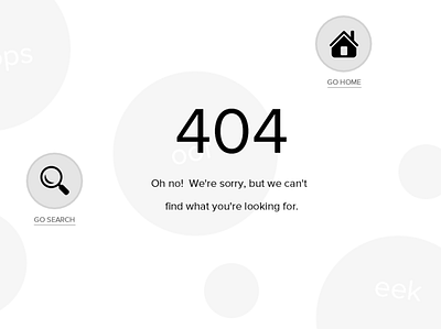 404 Page daily 100 dailyui dailyui 008 dailyuichallenge