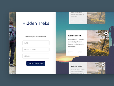 Hidden Treks Landing Page Brief