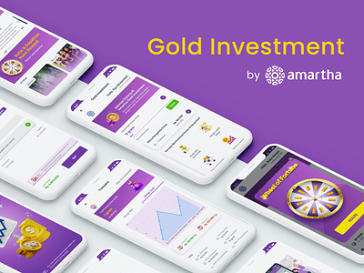Gold Investment Mobile App ui