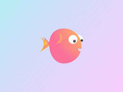 Fish animal art design fish icon illustration logo logotype symbol