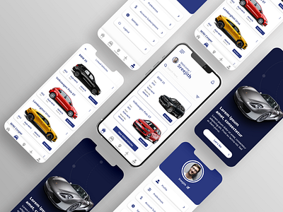 Automotive Mobile app Design