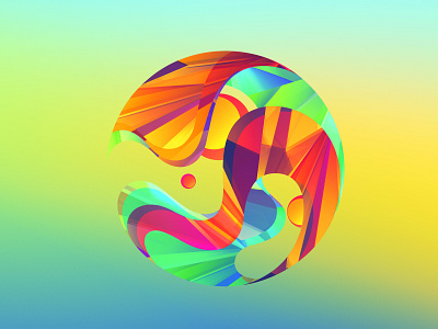 Color exploration for Playmusic abstract artwork colorful justinmaller playmusic