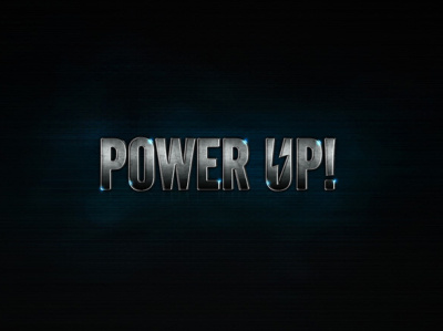 Unilever Power Up! Logo design logo