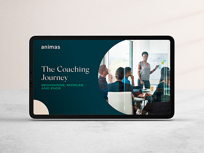 Animas | Presentation Template art direction digital design graphic design