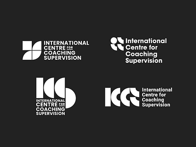 ICCS Logo Studies art direction brand identity digital design graphic design